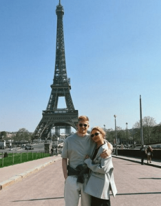 Michele Lacroix with his husband